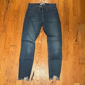 Loft skinny crop jeans size 0/25